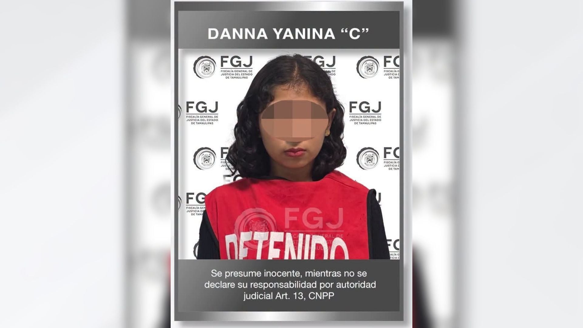 Vinculan a proceso a Danna Yanina por el feminicidio de Dafne Zapata en academia militarizada de Tamaulipas. Crédito: Fiscalía de Tamaulipas