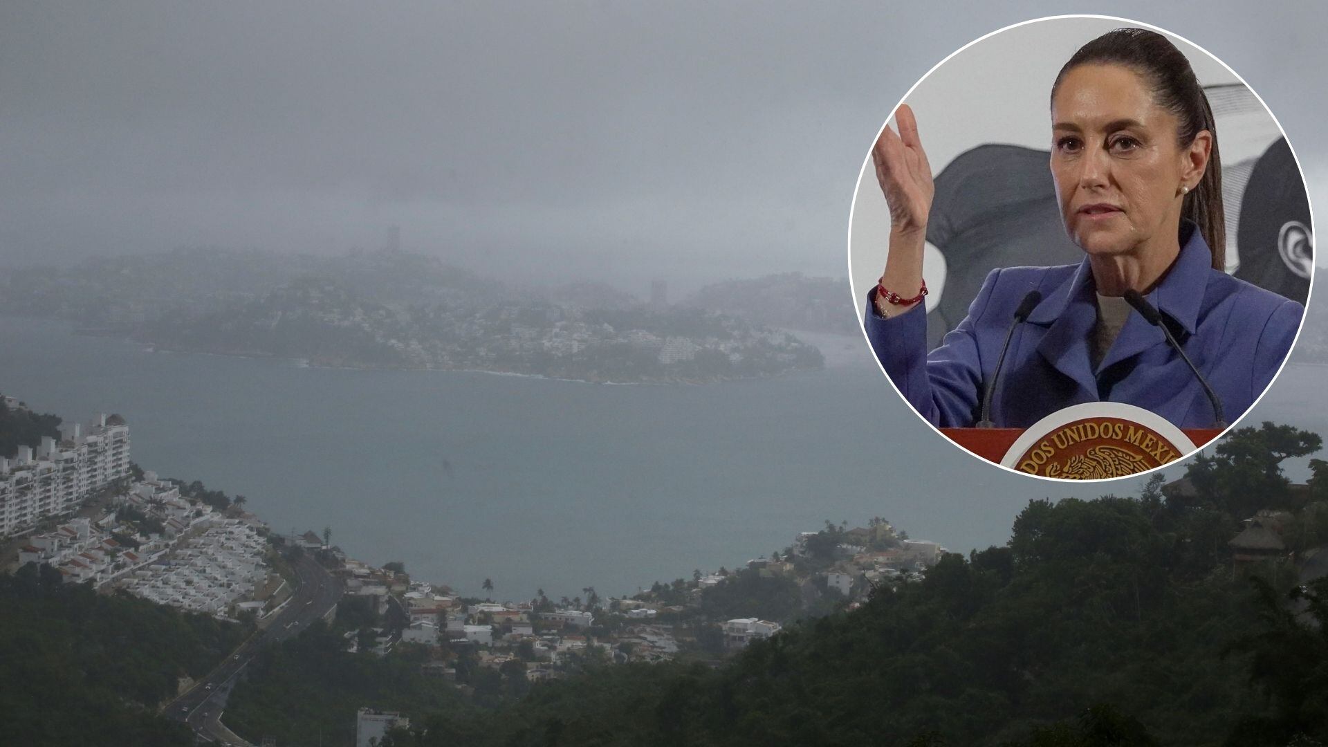 Sheinbaum alerta por Tormenta tropical Flossie. (REuters/Cuartoscuro)