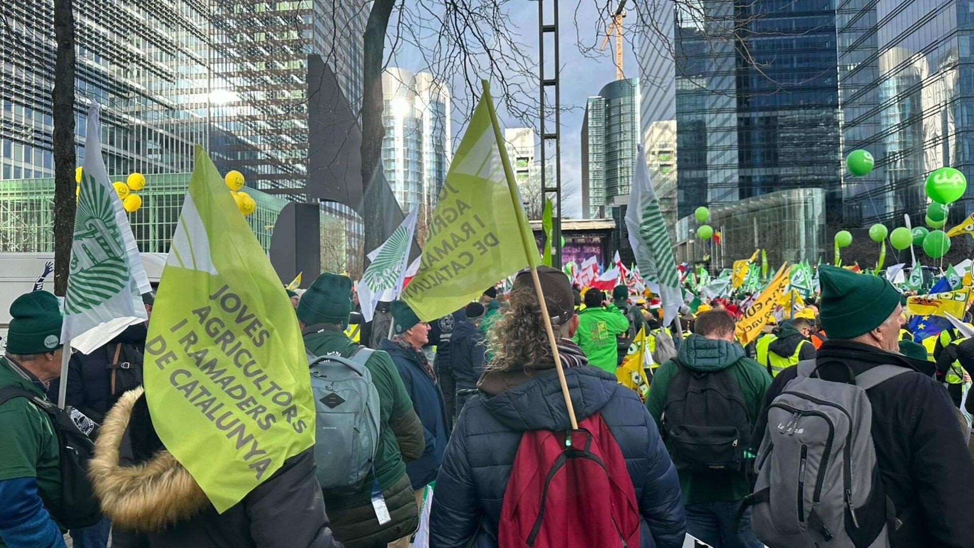Productores agrarios catalanes alertan por el acuerdo UE-Mercosur