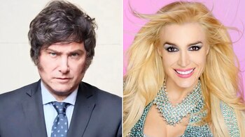 Javier Milei y Fátima Florez