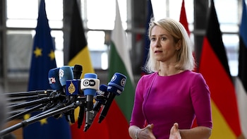 Kallas plantea que Ucrania comparta