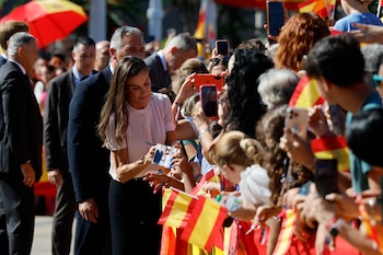 Los reyes Felipe y Letizia visitan Melilla (EFE)