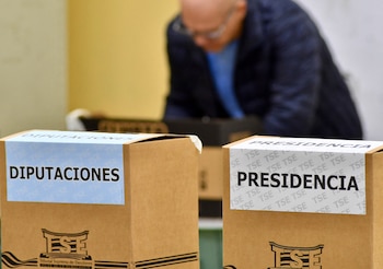 A man prepares to cast