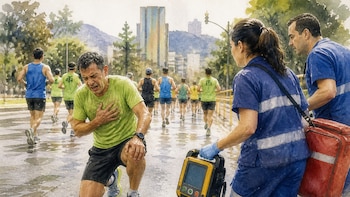 Muerte súbita en maratones: por qué el esfuerzo intenso puede revelar problemas cardíacos y cómo prevenirlos