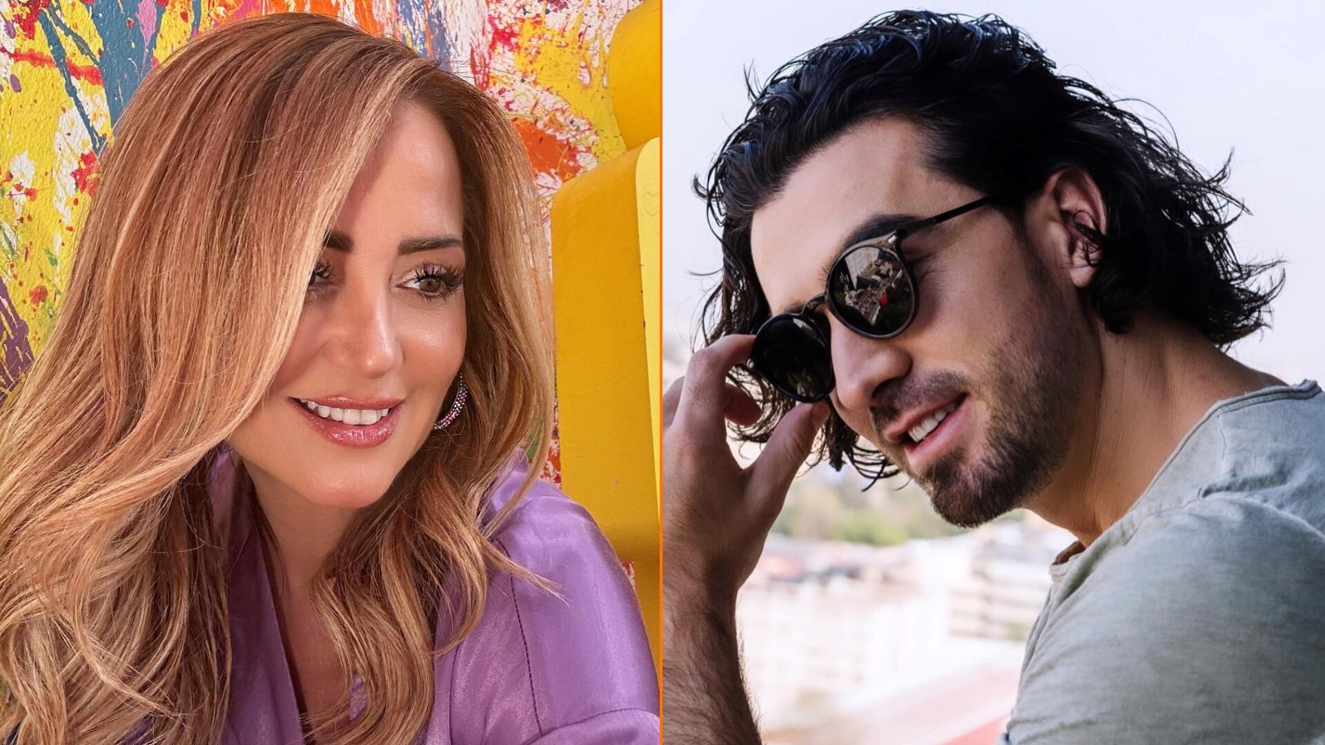 Una serie de publicaciones hechas por Andrea Legarreta dieron pie a especulaciones sobre una probable relación con Luis Carlos Origel, sobrino del conductor Juan José Origel. (andrealegarreta, lcorigel / Instagram)