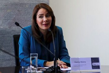 La ministra de Telecomunicaciones, Vianna Maino, explicó los detalles de la renegociación a Infobae. (EFE/Archivo)