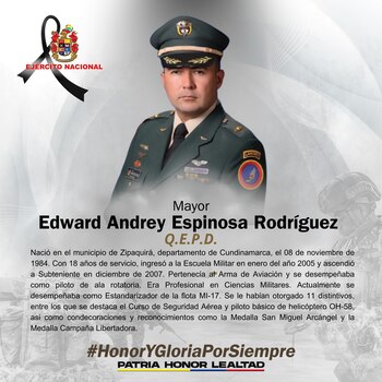 El oriundo de Zipaquirá fue