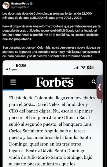 El jefe de Estado señaló