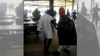 Estudiantes de la Universidad Pedagógica