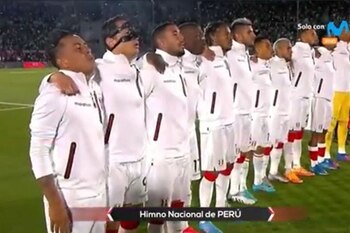 Perú vs Uruguay: estruendoso cántico