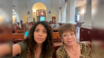 Patricia Sosa y su madre