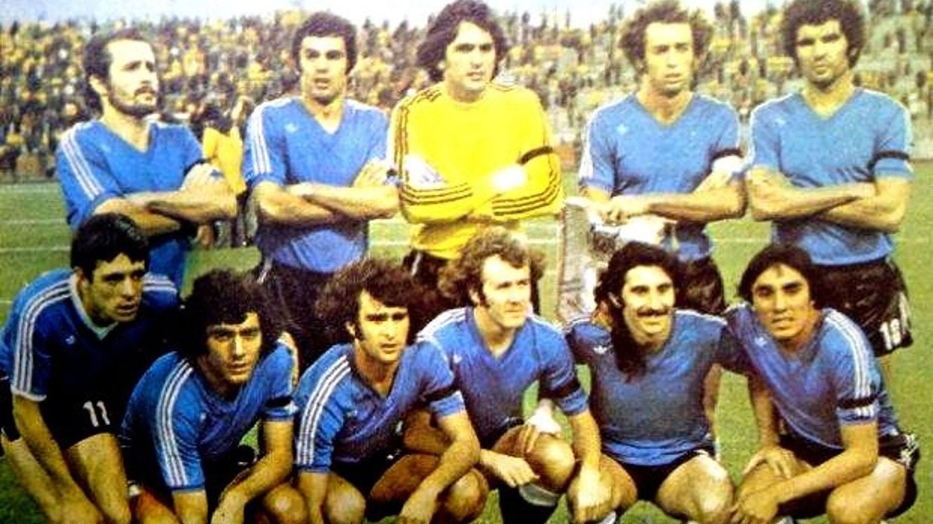 El Seleccionado del 74. Brindisi es el 2° desde la izq, adelante