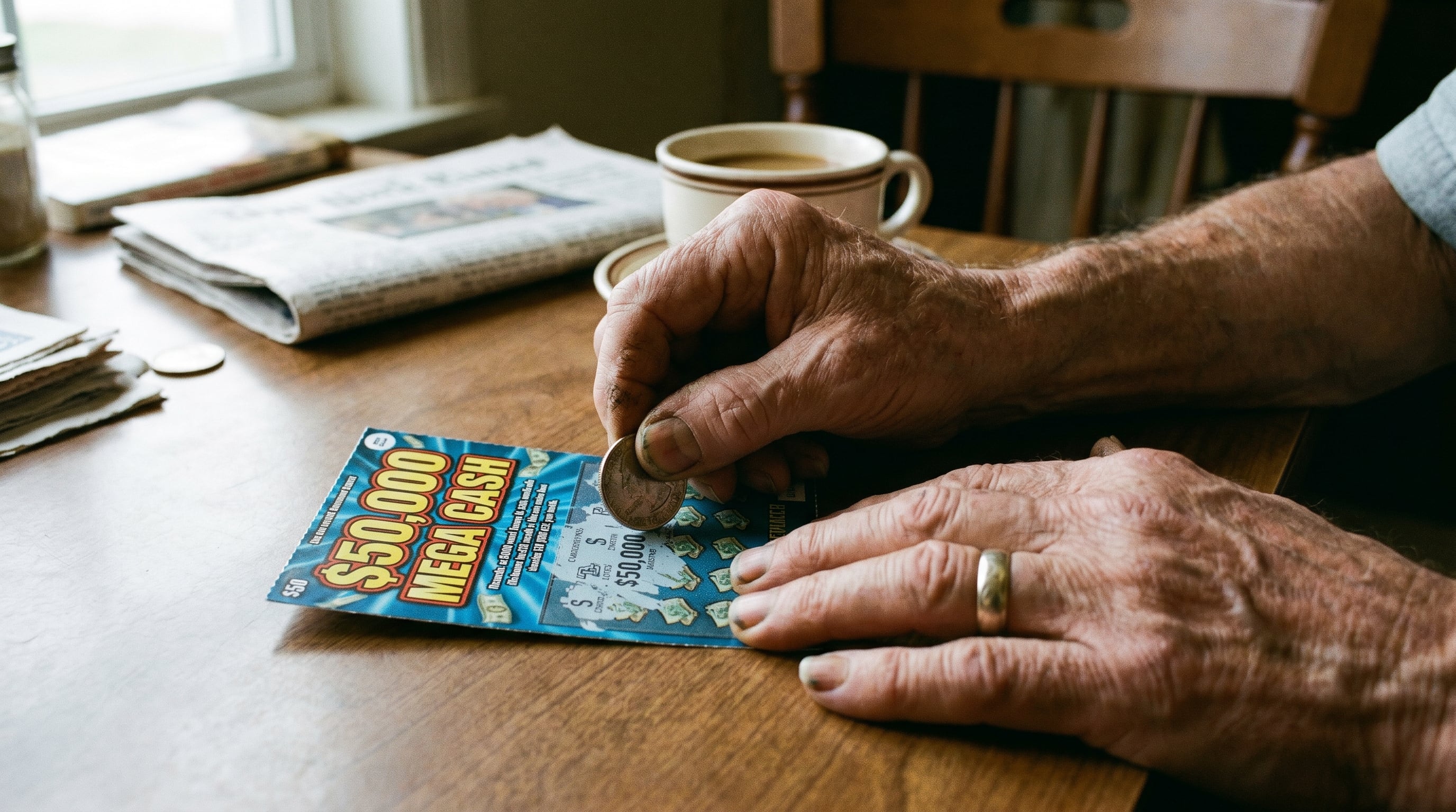 El jubilado utilizará el premio de la Maryland Lottery para pagar la hipoteca y asegurar su tranquilidad financiera tras el retiro (Imagen Ilustrativa Infobae)