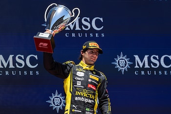 Lidera el campeonato de Fórmula 2 (Crédito: IG @rafaccamara88)