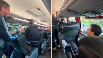 “No te vayas, pensalo una vez más”: la canción que los compañeros le cantaron a Lionel Messi en el micro camino a su despedida