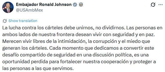 Publicación de Ronald Johnson.
