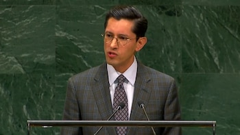 Roberto Velasco presume ante la ONU cooperación internacional en materia de seguridad y caída de homicidios dolosos en México