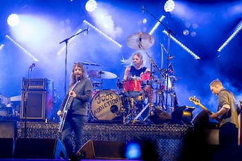 Taylor Hawkins, baterista de la