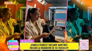 “Ya no nos callamos”: Pamela Franco y Melanie Martínez encienden la polémica con fuerte mensaje a Domínguez. Captura: Amor y Fuego.