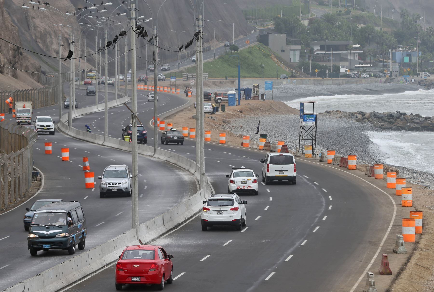 La Municipalidad de Lima anuncia el cierre total de la Costa Verde por los Juegos Bolivarianos Ayacucho - Lima 2025, afectando a miles de conductores. (Andina)