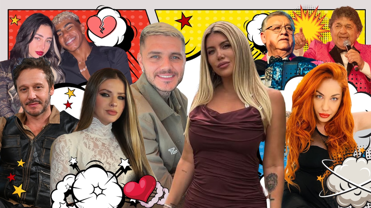 Varios protagonistas de la farándula argentina durante 2025