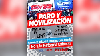 El paro es impulsado por