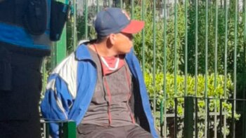 El momento de la detención