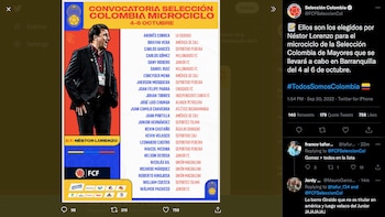 FCF confirma los convocados de