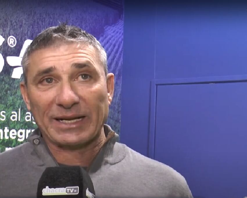 Roberto “Pato” Abbondanzieri, ex futbolista. Actualmente es productor agropecuario y contratista