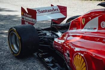 Detalles del simulador del monoplaza