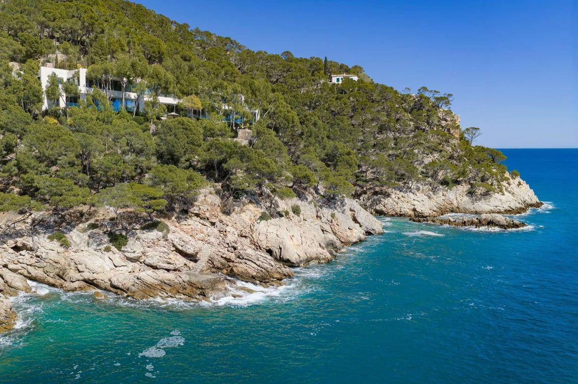 Imagen de la vivienda en venta de Alfonso Cortina y Miryam Lapique en Mallorca. (Savills)