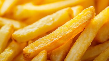 Las papas fritas hacen parte