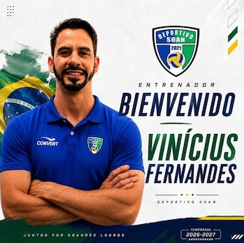 Vinicius Fernandes - Deportivo Soan - Liga Peruana de Vóley – Perú – deportes – 13 septiembre