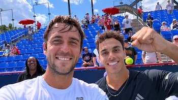 Golpe de Francisco Cerúndolo y Tomás Etcheverry en el dobles del Masters 1000 de Montreal: eliminaron a los número 1 y avanzaron a semis