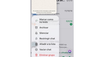 iPhone - Liquid Glass - WhatsApp - 19 de mayo