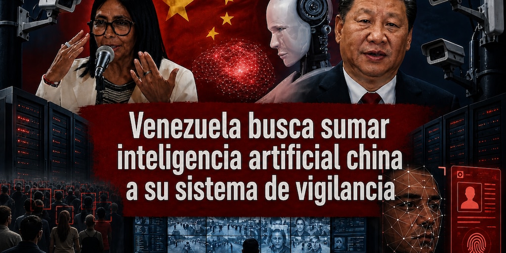 Un informe reveló cómo Venezuela busca sumar inteligencia artificial china a su sistema de vigilancia