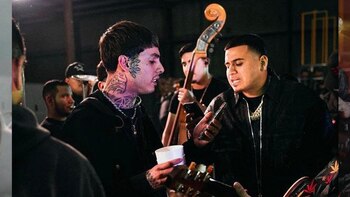 Natanael Cano y Jesús Ortiz