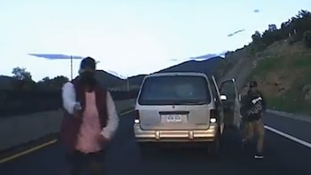 Queda grabado un intento de