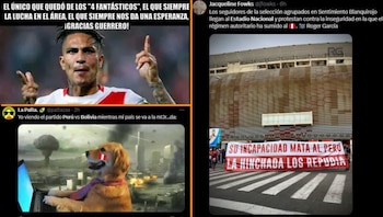 Perú sobre Bolivia en las