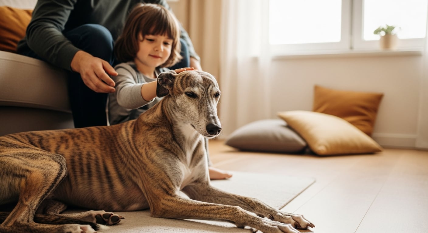 El perro Galgo es dócil e independiente ya que disfruta la tranquilidad en ambientes familiares (Imagen Ilustrativa Infobae)
