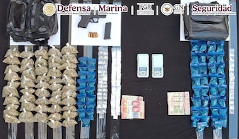 Los indicios asegurados
(SSPC)