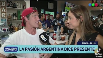 La sorpresiva aparición de Iván de Pineda en medio de la fiesta mundialista en Dallas: “Empieza a tomar forma”