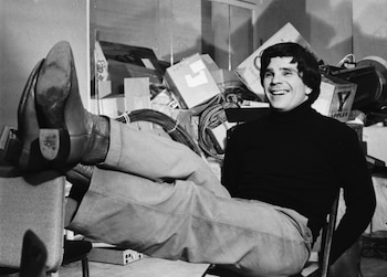 David Mamet circa 1977, en