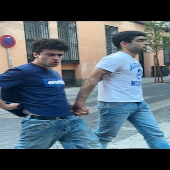 Itzan Escamilla y Omar Ayuso,