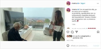 El posteo de Shakira en