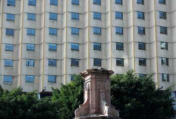 El INAH desmontó la estatua