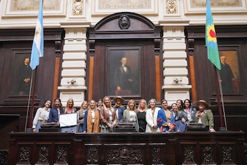 Mujeres rurales distinguidas en la Legislatura bonaerense