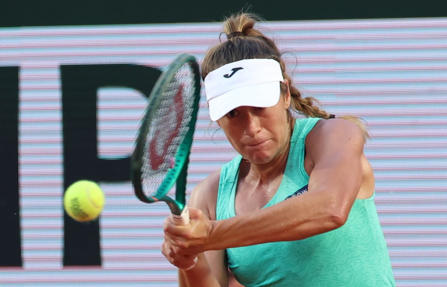 Solana Sierra enfrentará a la rumana Sorana Cirstea por la tercera ronda de Roland Garros (Crédito: EFE/EPA/MOHAMMED BADRA)