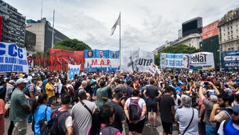 Organizaciones sociales protestas en el