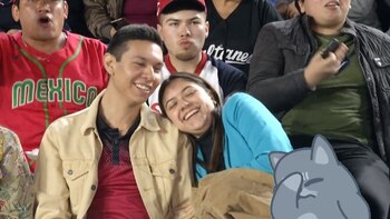 El momento fue compartido por